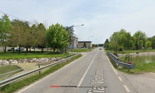 A Cavezzo senso unico sulla strada provinciale numero 5