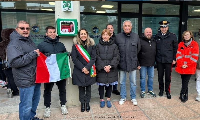 Un nuovo defibrillatore per la comunità di Formigine