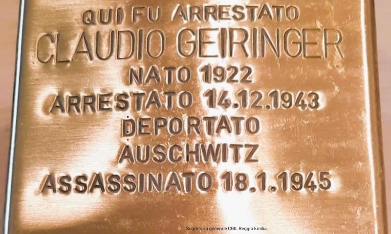 Una seconda pietra d’inciampo per Vignola