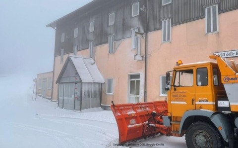Mezzo metro di neve nell’Alto Appennino