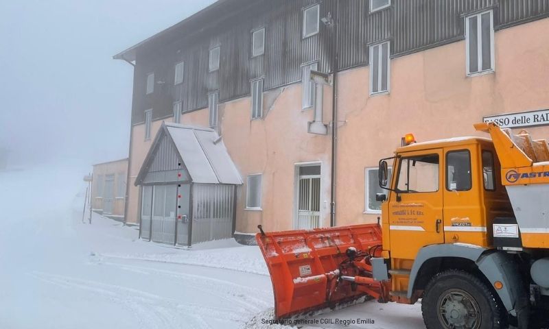 Mezzo metro di neve nell’Alto Appennino