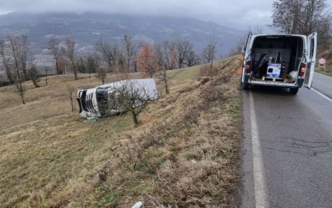 A Montecreto chiude la Provinciale 31 in località Olina