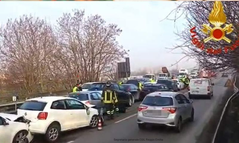 Maxi tamponamento in tangenziale Pasternak