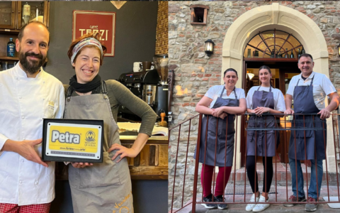 Due cuochi si sfidano a colpi di polpette e hamburger