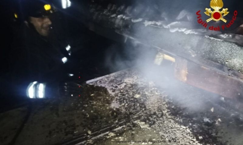 A fuoco un tetto in via Sant’Agostino: scongiurato il peggio
