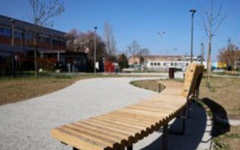 Concluso l’intervento della area quieta scolastica di via Amundsen