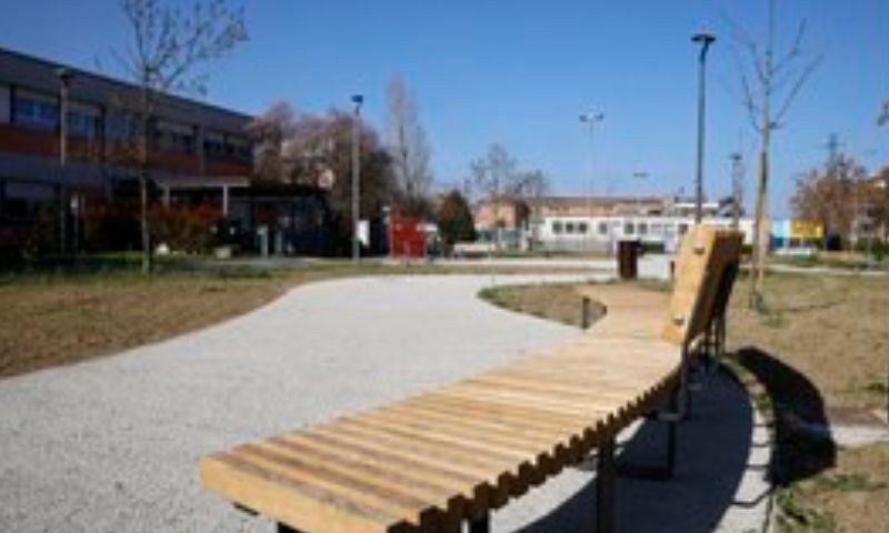 Concluso l’intervento della area quieta scolastica di via Amundsen