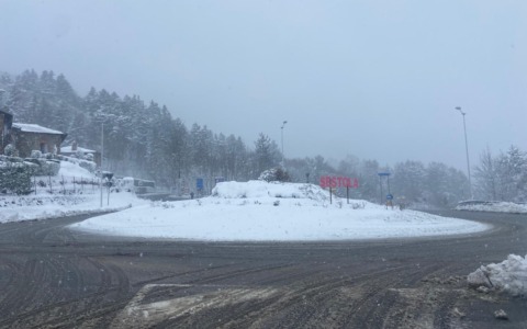 Tanta neve in montagna