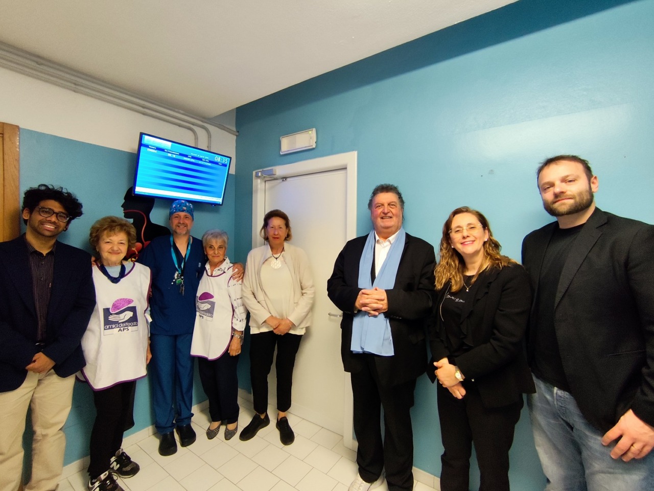 Grazie agli Amici del Fegato spazi più confortevoli nell’area chirurgica dedicata agli interventi endoscopici