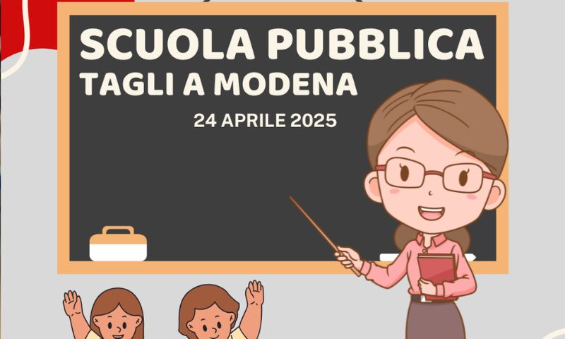 Allarme Sindacati: dall’anno prossimo 20 posti in meno tra gli Ata nelle scuole modenesi