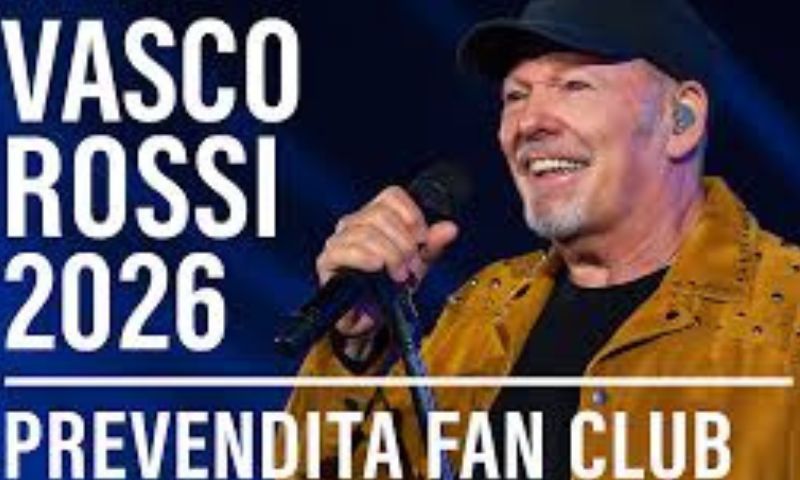 Cresce la febbre per il concerto di Vasco Rossi a Rimini