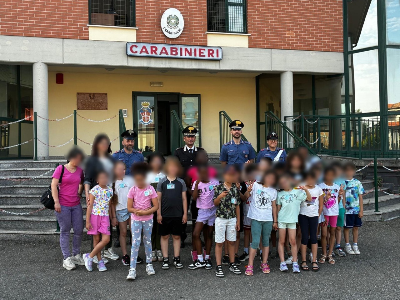 Gli studenti del “Fanti” in visita alla sede della Compagnia Carabinieri di Carpi