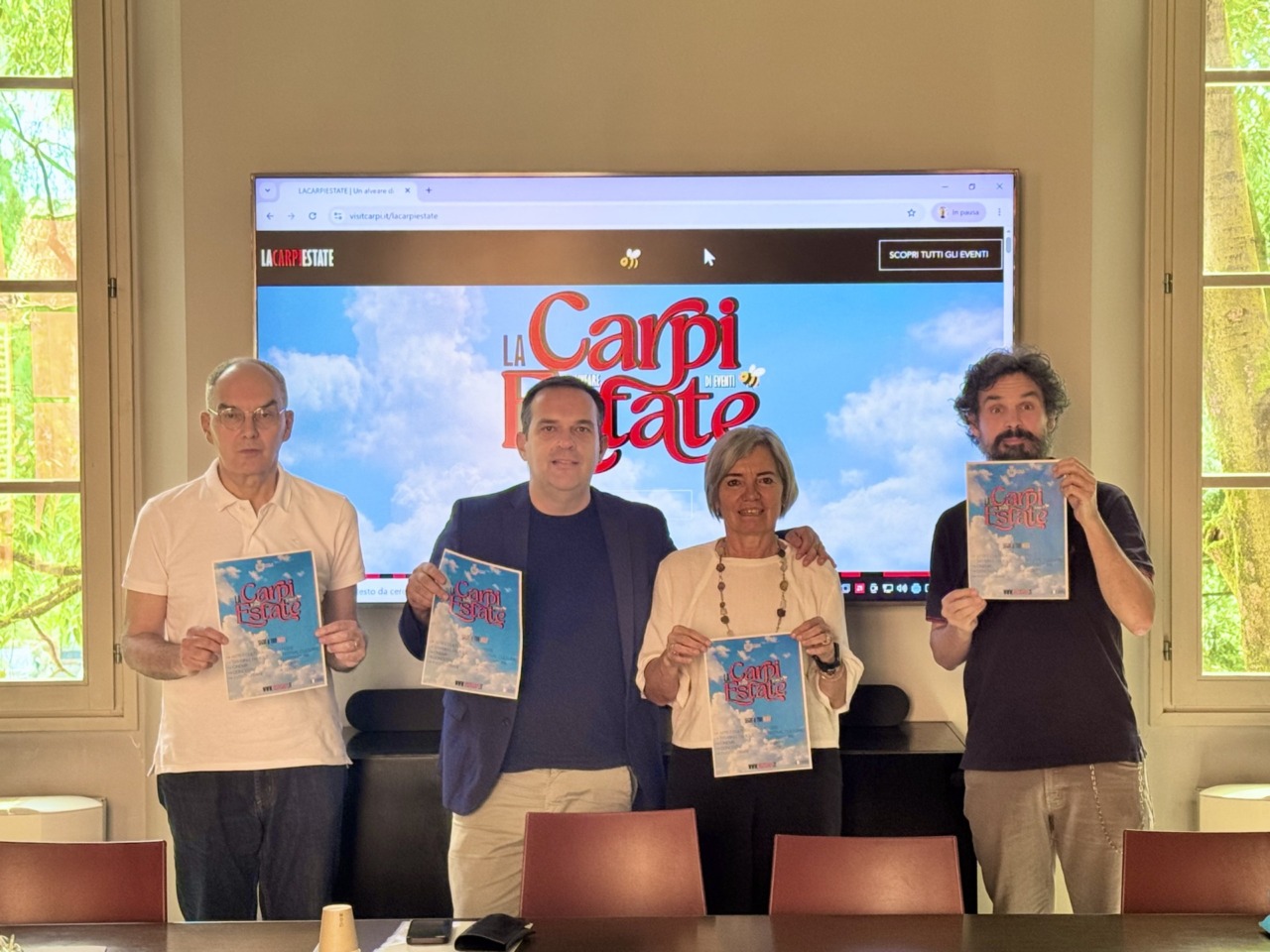 Presentata la lunga stagione dell’Estate carpigiana