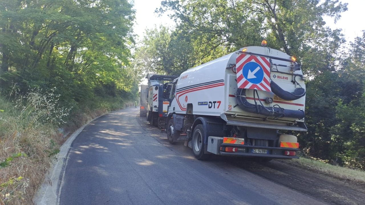 Lavori di manutenzione straordinaria delle strade di montagna