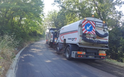 Lavori di manutenzione straordinaria delle strade di montagna