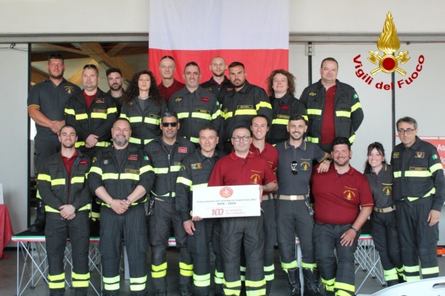 Festeggiati i 100 anni del Distaccamento Volontario Vigili del Fuoco di Finale Emilia