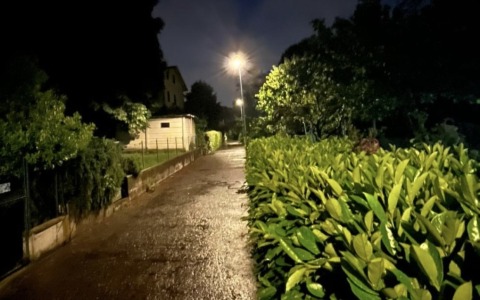 Conclusi gli interventi per il potenziamento della illuminazione pubblica