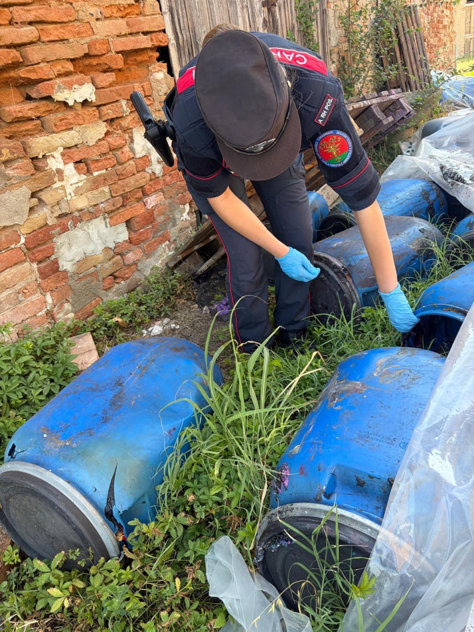 Sequestrati 81 Fusti di Rifiuti Speciali, Due Denunce