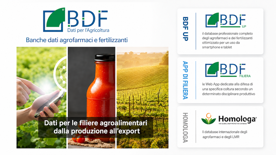 BDF UP: la banca dati fertilizzanti sempre disponibile sul tuo cellulare