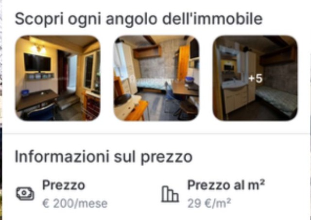 A Modena l’appartamento in affitto più piccolo d’Italia: appena 7 metri quadrati
