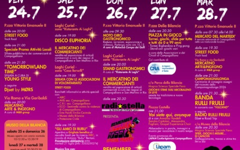Campogalliano si prepara per la sua Fiera di Luglio