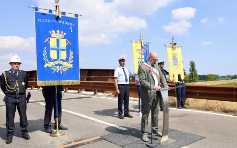 Inaugurato il nuovo Ponte dell’Uccellino tra Modena e Soliera
