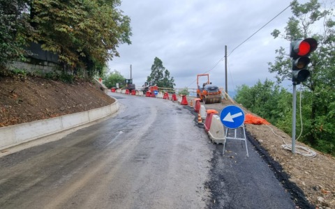 Riapre al transito il tratto di strada provinciale 21 in località San Dalmazio “Casa Taiate”