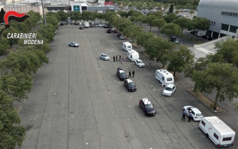 Controlli congiunti nell’area caravan del Palasport