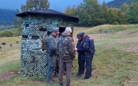 Controlli venatori della Polizia provinciale per la prima giornata di apertura della caccia