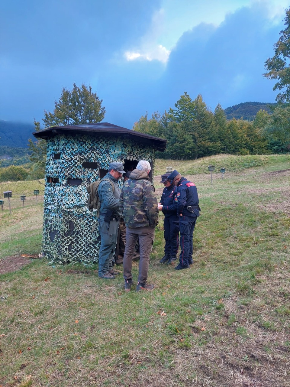 Controlli venatori della Polizia provinciale per la prima giornata di apertura della caccia
