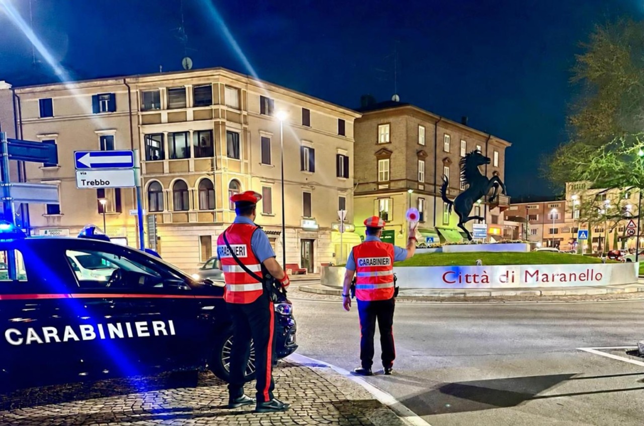 Controlli straordinari dei Carabinieri a Maranello