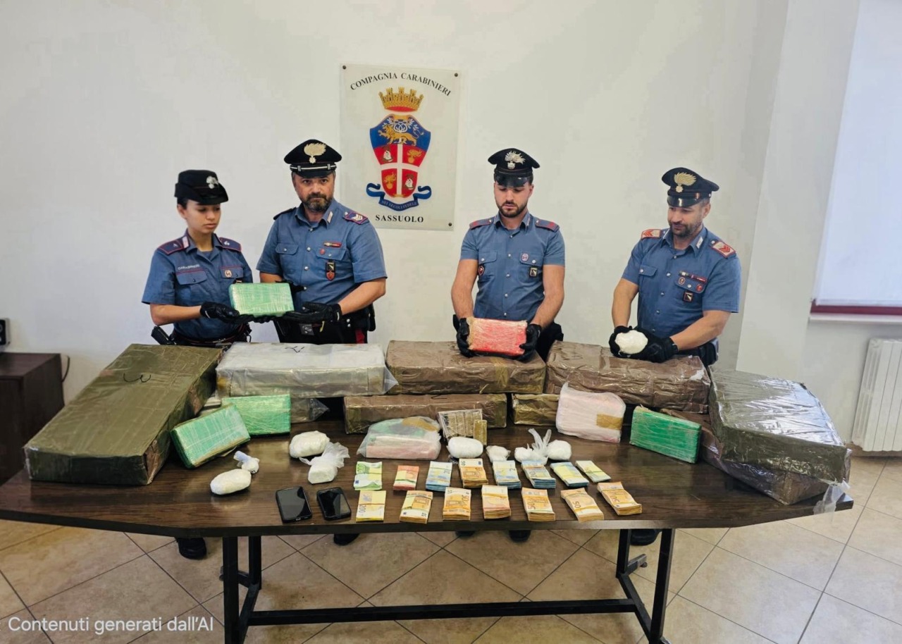 Maxi sequestro di cocaina e hashish per un valore di oltre due milioni di euro