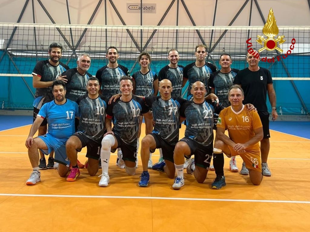 Campionato Italiano di Pallavolo dei Vigili del fuoco: L’Emilia si conferma prima