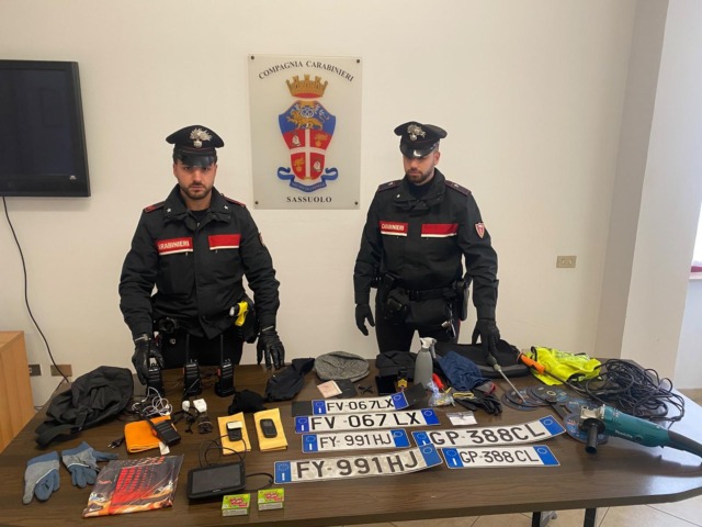 Sgominata banda specializzata in furti